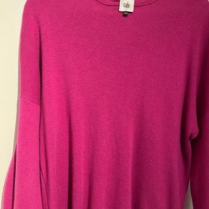 Cabi split sleeve sweater